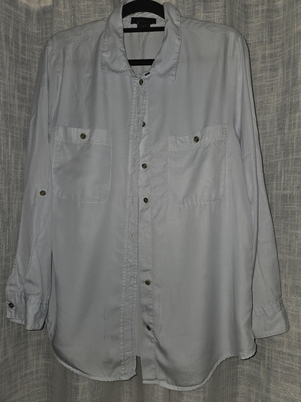 Sanctuary Light Blue Button-Front Women's Shirt